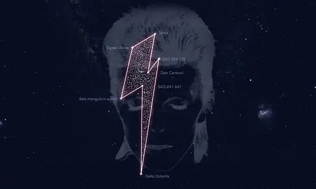 Bowie Gets a Bolt in the Sky